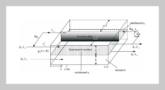 Numerical Analysis on Heat Transfer in Parallel-Flow Rectangular Recuperators with Internal Recycle