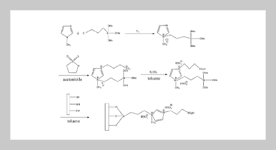 Synthesis of Immobilized Acidic Ionic Liquid and Its Different Adsorption Performance for Cr6+ and Cr3+ Ions