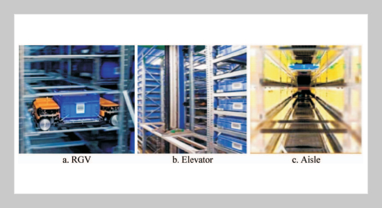 The AVS/RS Modeling and Path Planning