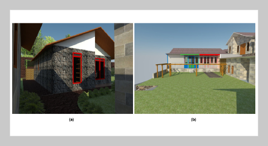 The Comfort Temperature for Exposed Stone Houses and Wooden Houses in Mountainous Areas 