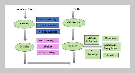 Vanadium-Containing Sources and Processing Technologies: A Comprehensive Review